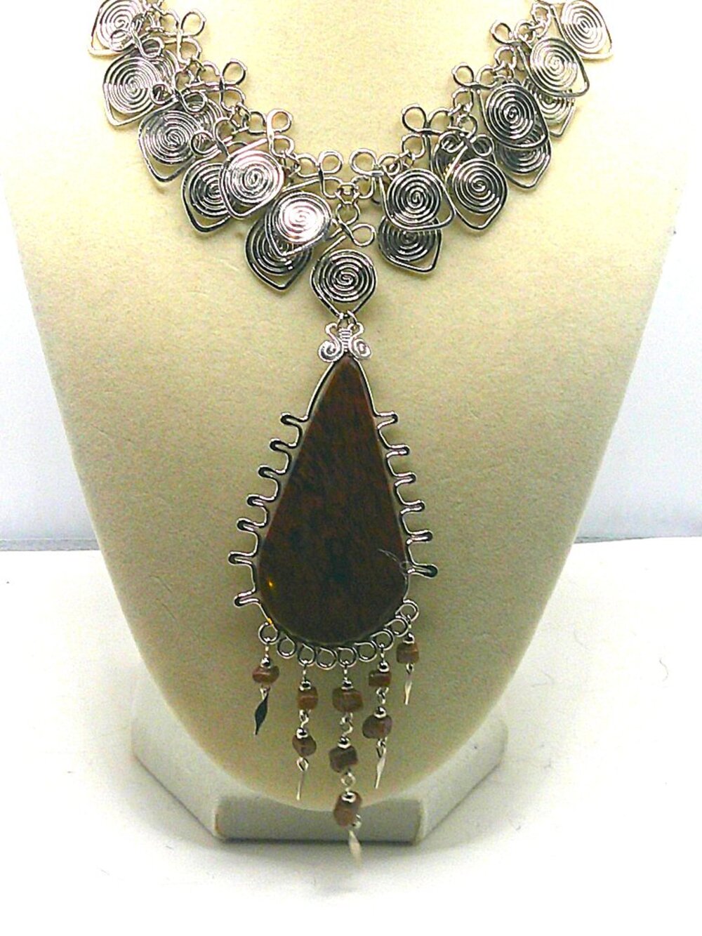 Mahogany Agate Necklace